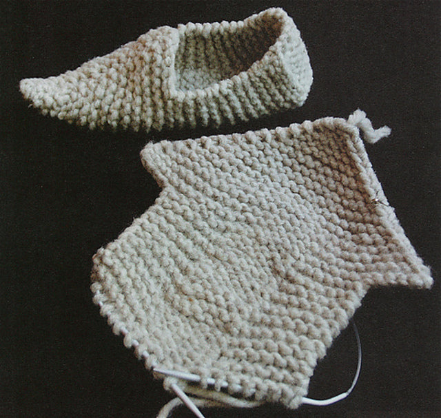 Elizabeth Zimmerman Knitted Clogs Pattern (aka Fune Feet)