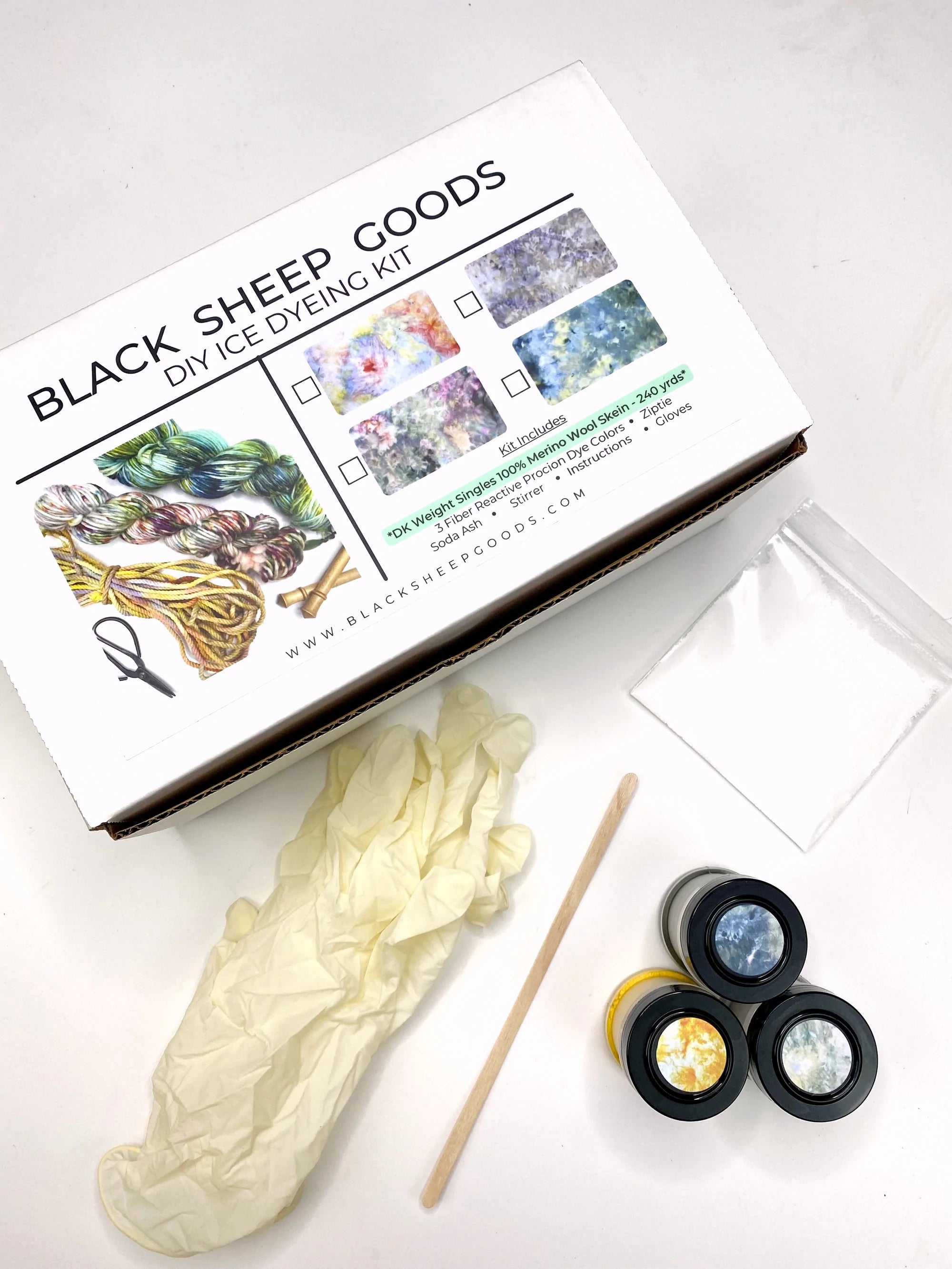DIY Ice Dyeing Kit (Bulky Weight)