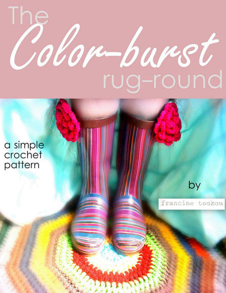 Colorburst Rug by Francine Toukou