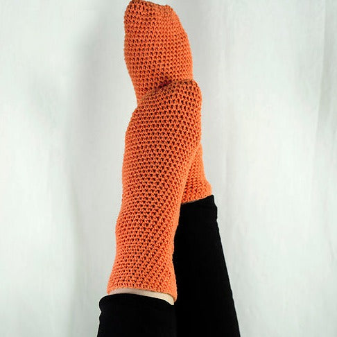 Crochet Fixation Slipper Socks Free PDF Download