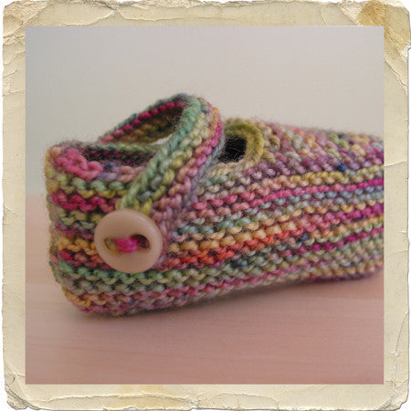 Little Bit Baby Bootees by Heirloom Stitches