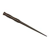 SP23302 Brown Wood Finial Shawl Stick