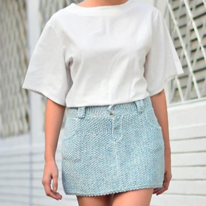 Jeans Mini Skirt Free PDF Download