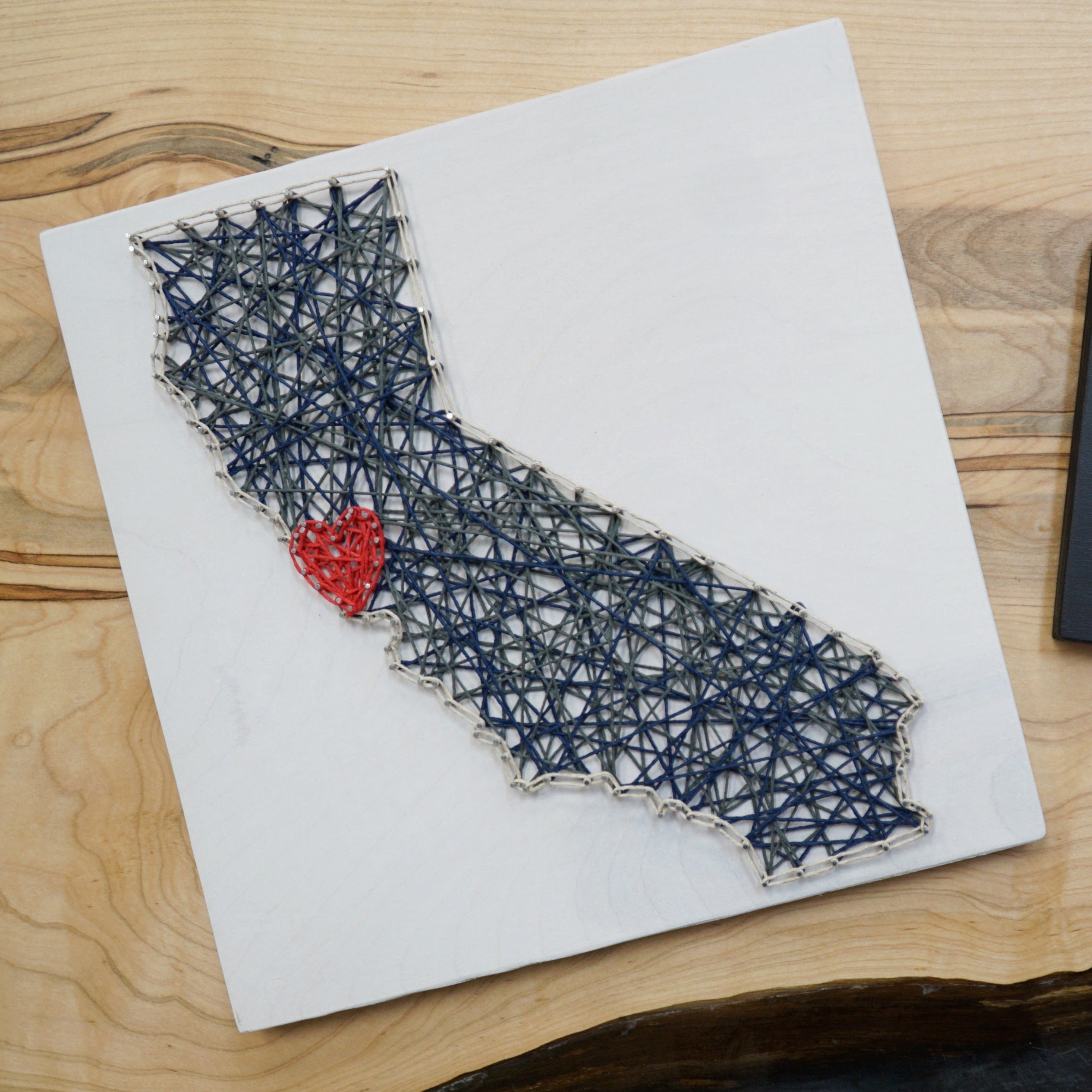 California Art with Heart 12x12 in