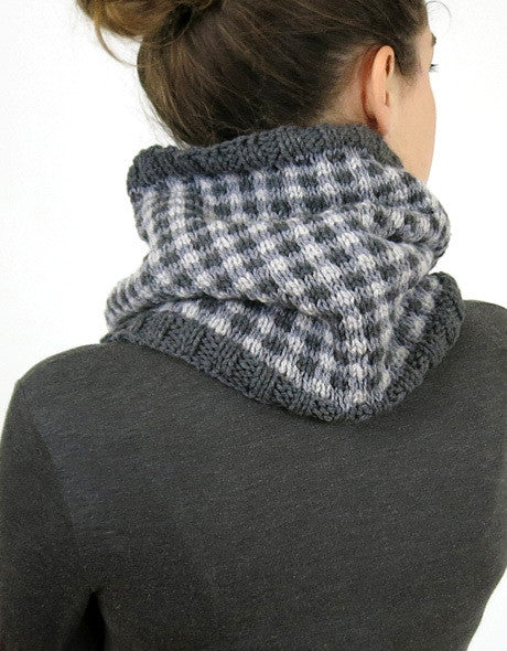 Checked Cowl by Cocoknits