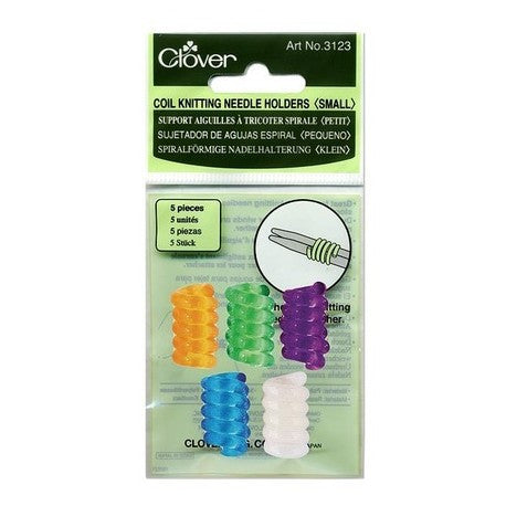 Clover 3123 Coil Knitting Needle Holder, Small