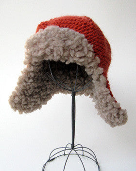 Fleeced Earflap Hat by Cocoknits