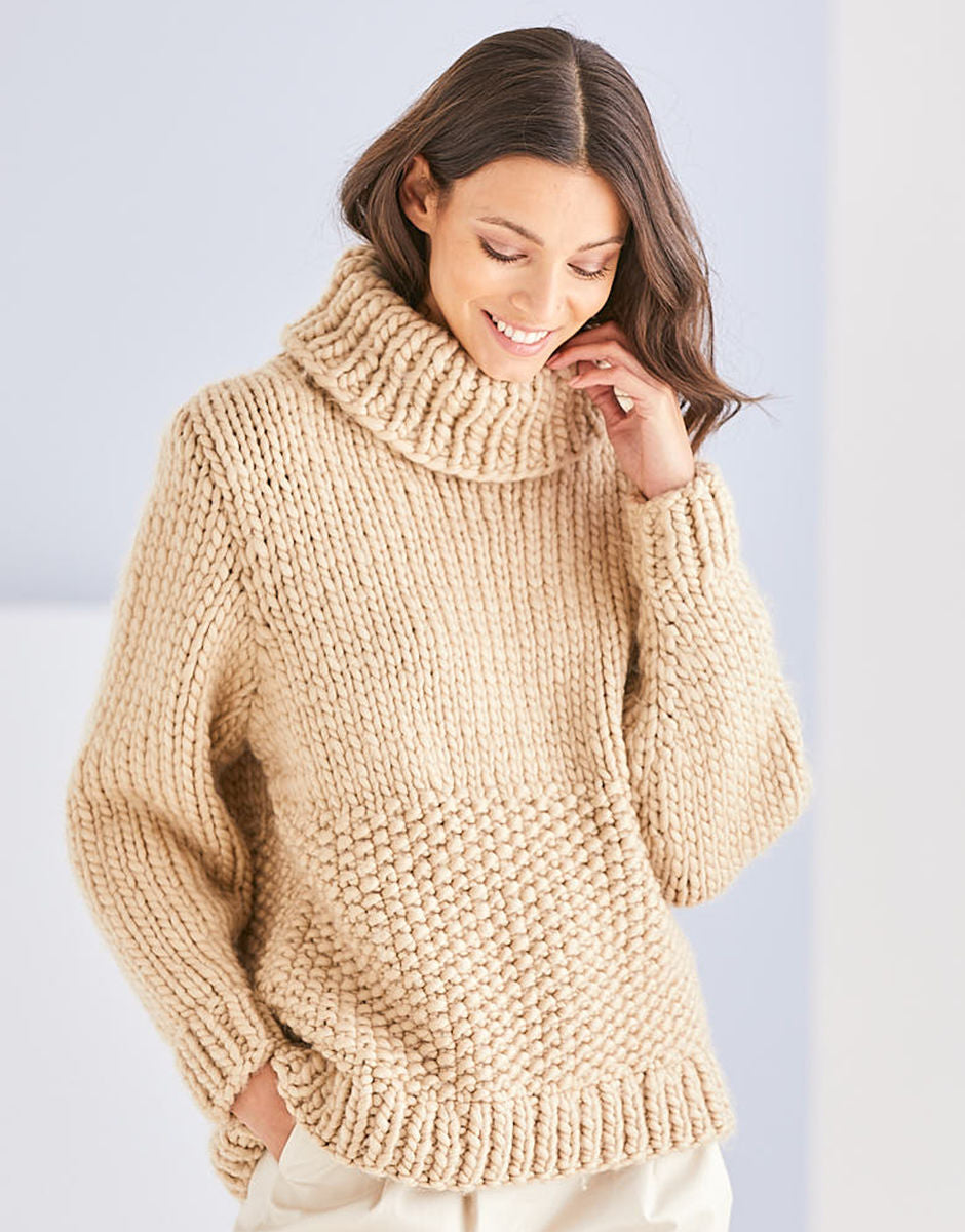 10186 Roll Neck Sweater
