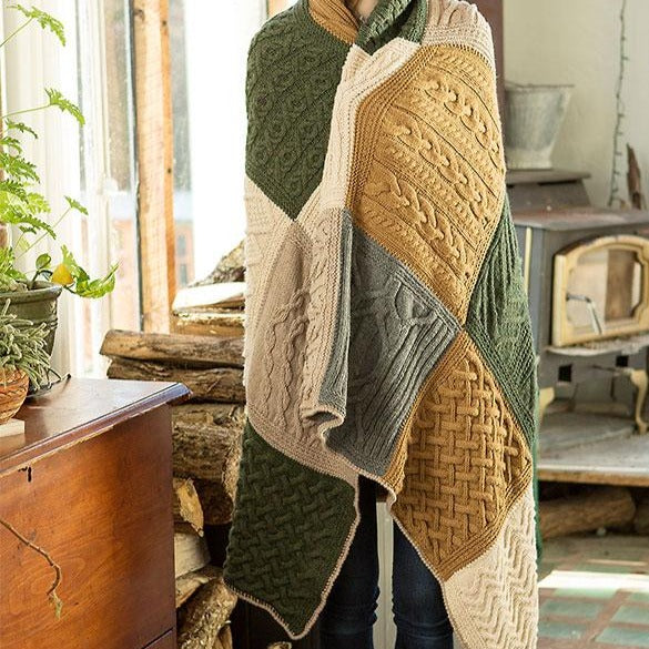 Norah's Vintage Afghan Free PDF Download — ImagiKnit