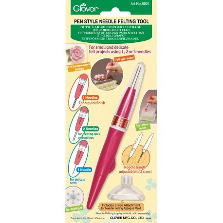 Clover 8901 Pen Style Needle Felting Tool