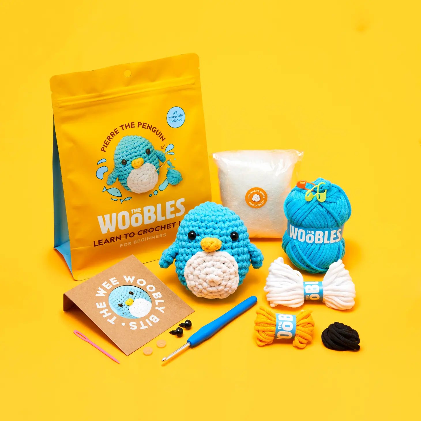 The Woobles Beginner Crochet Kits