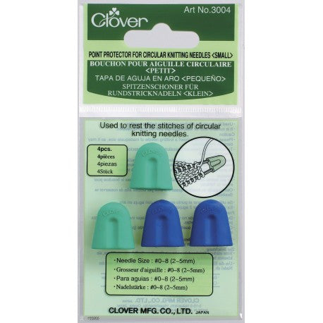 Clover 3004 Point Protectors For Circular Needles, Small