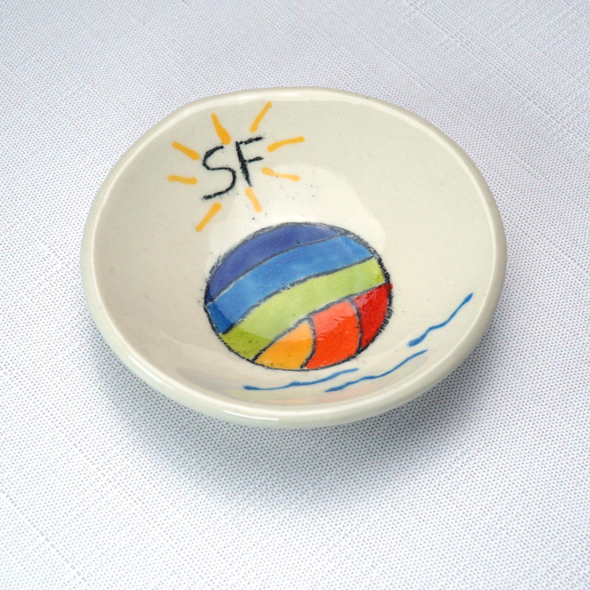 Curious Potter SF Small Trinket Tray Ring Circular Dish