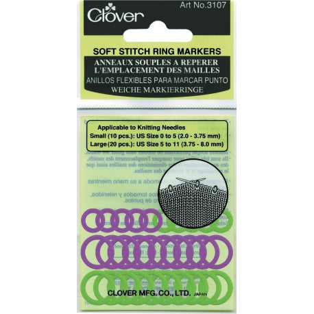 Clover 3107 Soft Stitch Ring Markers