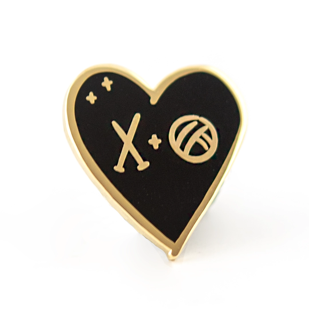 The Clever Clove Enamel Pins